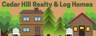 logo of Cedar Realty and Log Homes
